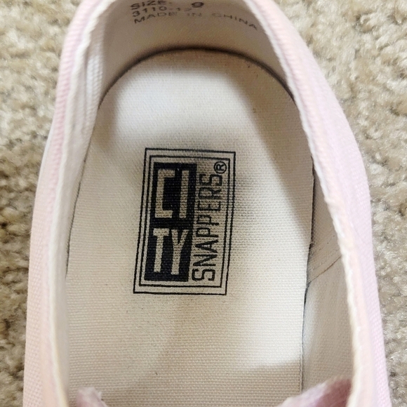 City Snappers Pink Sneakers Women's 9 - Picture 4 of 6